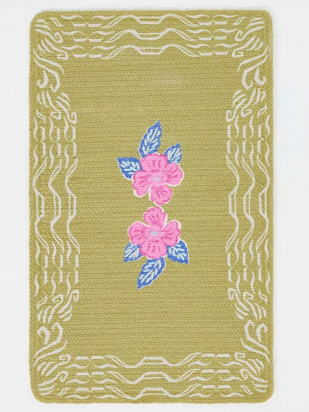Anthropologie "Bath Mat in Floral Print" NWT